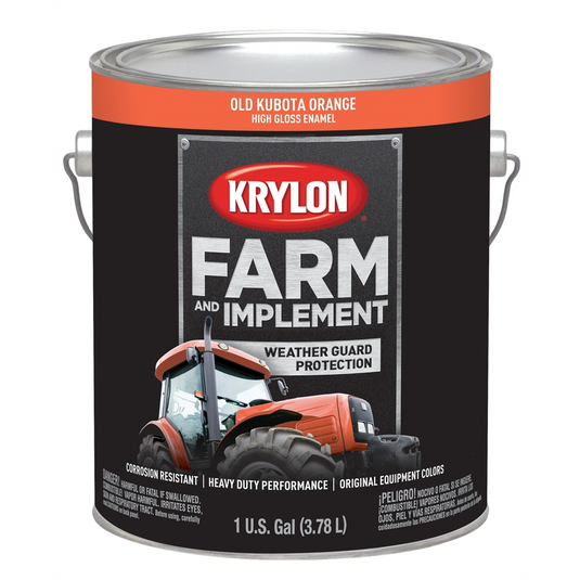 Krylon Old Kubota Orange 128 oz. Gal