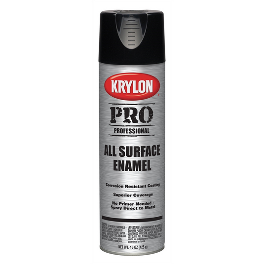 Krylon Enamel Paint Gloss Black 15 oz.