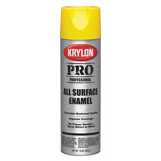 Krylon Enamel Paint Yellow 15 oz.
