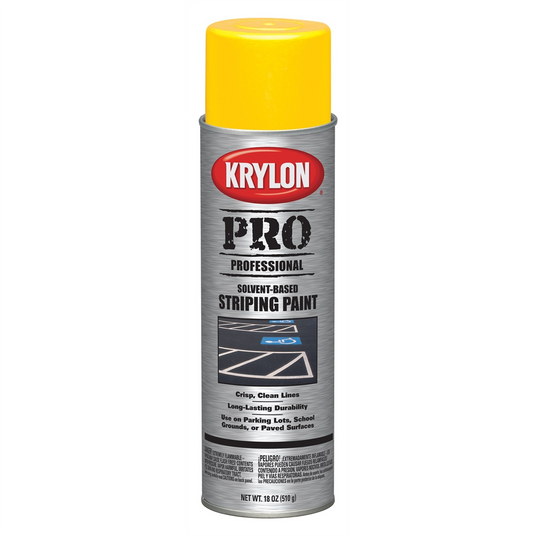 Krylon Striping Paint Highway Yellow 18 oz. Aeroso – Mai Supplies