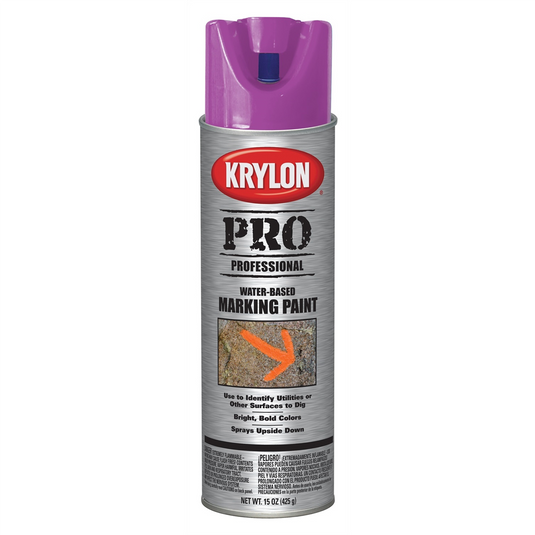 Krylon Mark Paint Fluorescent Purple 15 oz.