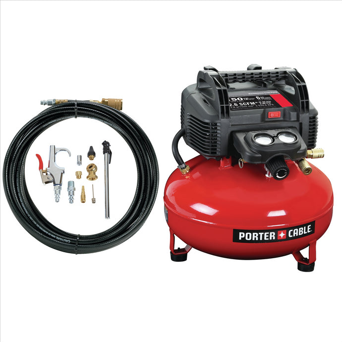 DeWalt Porter Cable 6 gallon Pancake compressor kit