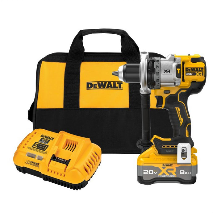 DeWalt 20V MAX XR Brushless Cordless 1/2 inch 3-Speed Hammer Drill Kit with XR PowerPack