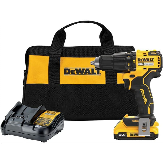 DeWalt 20V MAX* Brushless Cordless 1/2 in. Hammer Drill Kit