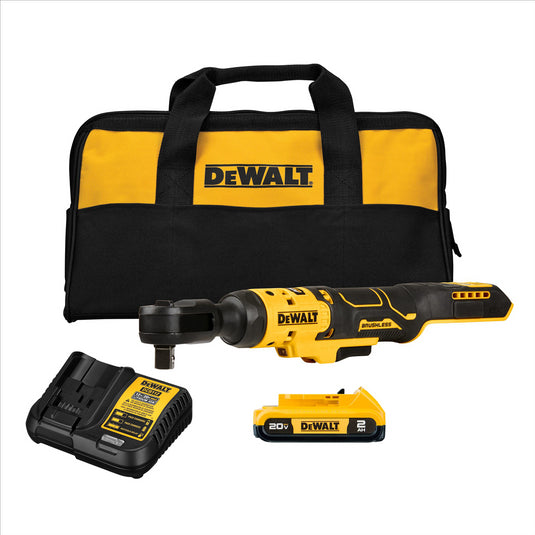 DeWalt ATOMIC COMPACT SERIES™ 20V MAX* Brushless 1/2 in. Ratchet Kit