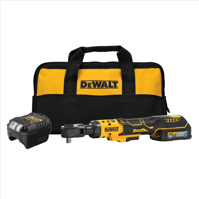DeWalt ATOMIC 20V MAX Brushless Cordless 3/8 Inch Ratchet With POWERSTACK