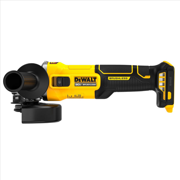 DeWalt 20V MAX Brushless Cordless 4-1/2 in. Slide-Switch Grinder (Tool Only)