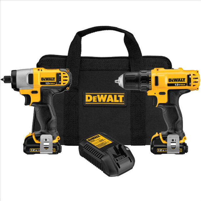 DeWalt 12V Li-Ion Drill/Driver/Impact Driver