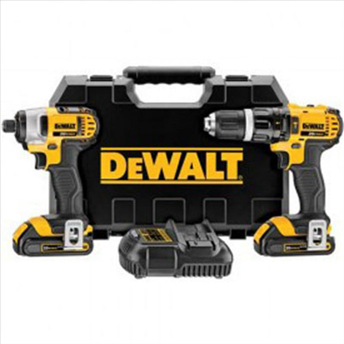 DeWalt 20V MAX HAMMERDRILL/IMPACT COMBO KIT