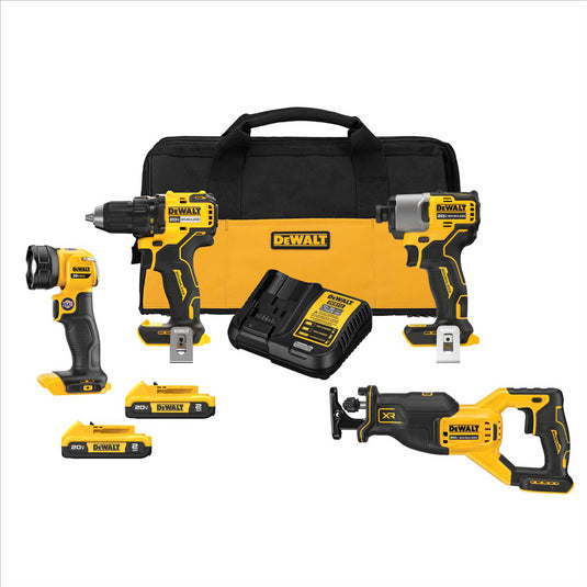 DeWalt DEWALT 20V MAX 4 Tool Combo Kit