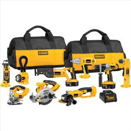 DeWalt 18-Volt XRP Cordless 9-Tool Combo Kit