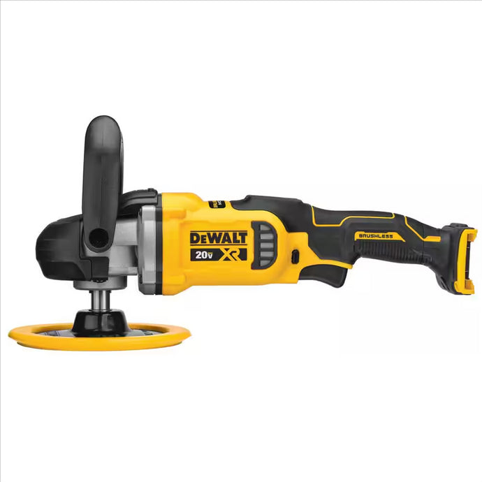 DeWalt  20V Max* XR Cordless Polisher; Rotary; Variable Speed; 7-Inch; 180 Mm; Tool Only