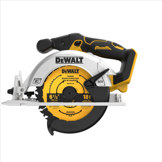 DeWalt 20V MAX XR 6-1/2 Inch Brushless Cordless Circular Saw (Tool Only)