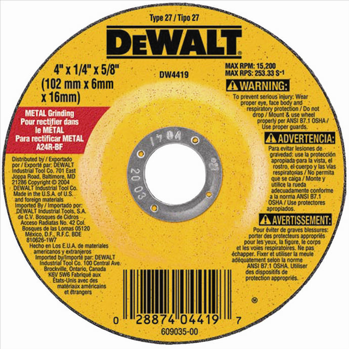 DeWalt DCW METAL 4