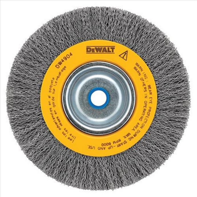 DeWalt 8 INCH WIRE WHEEL CRIMPED