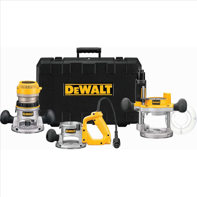 DeWalt 2-1/4 HP 3 Base Router Kit