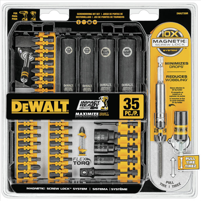 DeWalt 35-pc Impact Ready 1/4