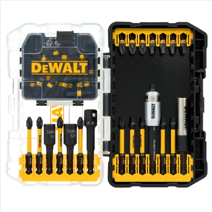 DeWalt FlexTorq IMPACT READY Screwdriving Bit Sets with ToughCase+ System- 40 Piece
