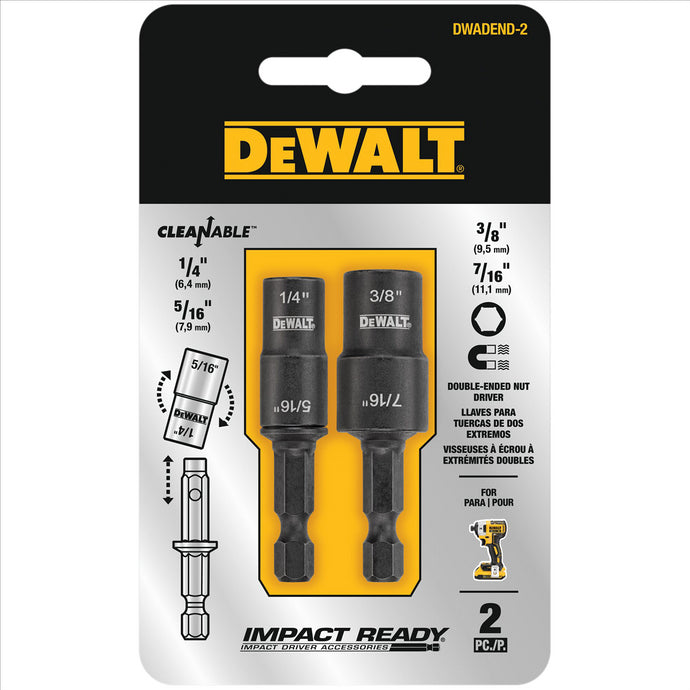 DeWalt DEWALT 2PC REVERSIBLE NUT DRIVER SET