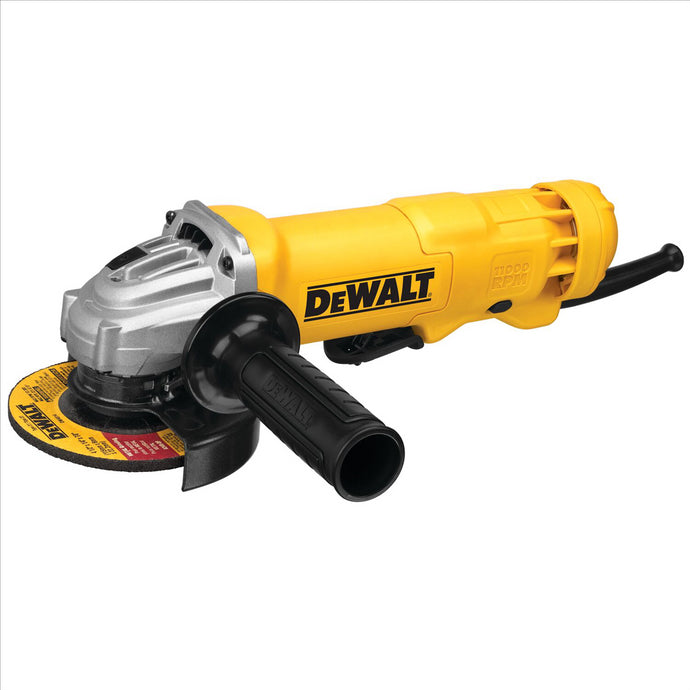 DeWalt 4-1/2 Inch 11 Amp Corded Angle Grinder with Wheel