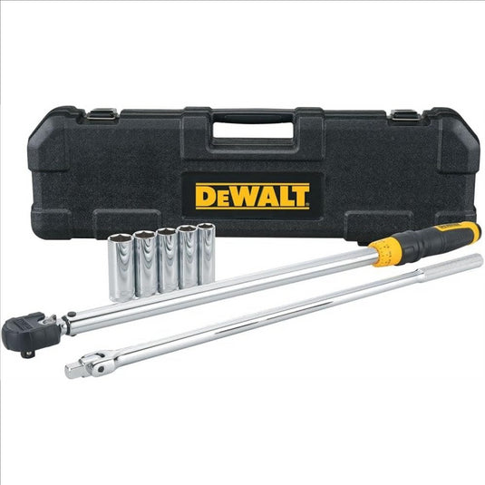 DeWalt  1/2 in. Drive Torque Wrench Tire Change Kit (7 pc.)