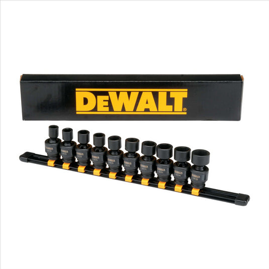 DeWalt DWMT 10PC IM 3/8DR UNIV MM SET