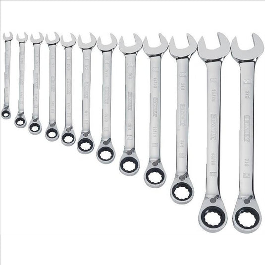 DeWalt  Ratcheting Wrench Set; Mm; 12-Piece