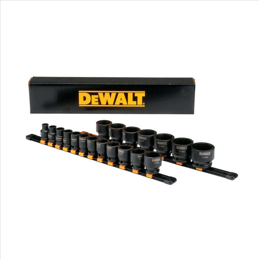 DeWalt  Impact Socket Set; 19-Piece; 1/2