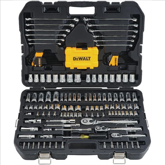 DeWalt Mechanics Tools Kit and Socket Set; 168-Piece