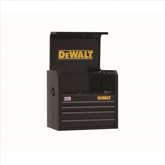 DeWalt 4-Drawer Chest; 26 in.; Black