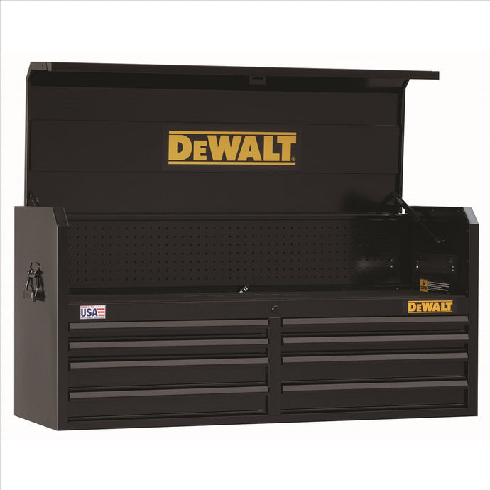 DeWalt 8-Drawer Chest; 52 in.; Black