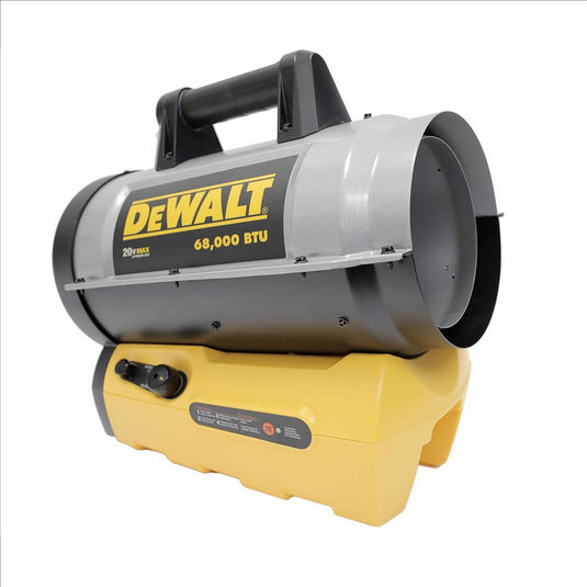 DeWalt Forced Air Propane Heater 20 Volts; 68;000 BTU