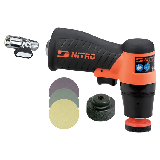Dynabrade Dynabrade Nitro Series; Pistol Grip Mini Orbital Sander Kit