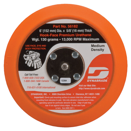 Dynabrade HOOK AND LOOP PAD 6