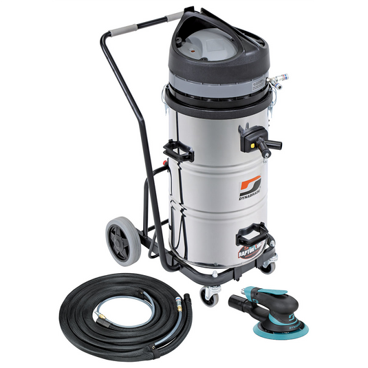 Dynabrade Automotive Mega-Raptor Vac&reg; Standard Pack Vacuum System: Vacuum Kit w/6