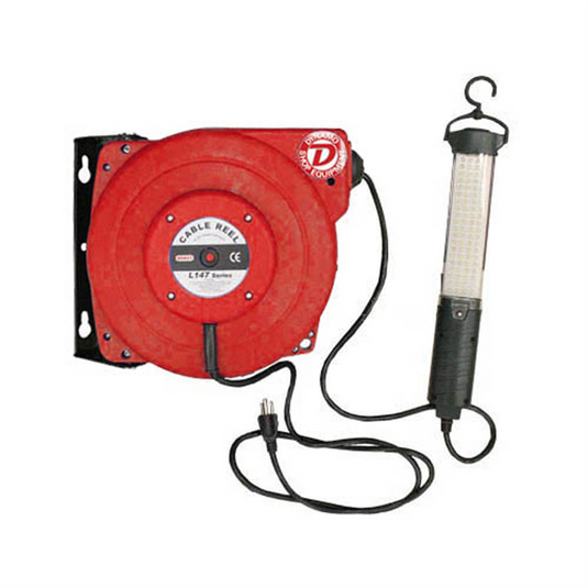 Dynamo 50 FT. WATER/OIL PROOF; ELECTRIC CABLE REEL WITH L