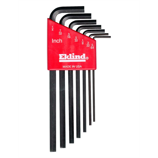 Eklind Tool Company HEX KEY SET 7 PC SAE LONG 5/64-1/4IN.