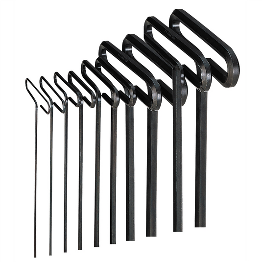 Eklind Tool Company HEX KEY SET 10 PC T-HANDLE 6IN. SAE 3/32-3/8IN.