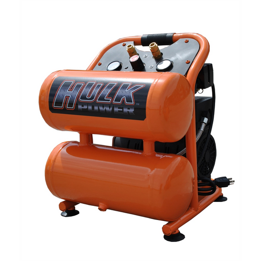 Emax Compressor Hulk 1.5hp 4 Gal. Silent Air Prtbl Compressor