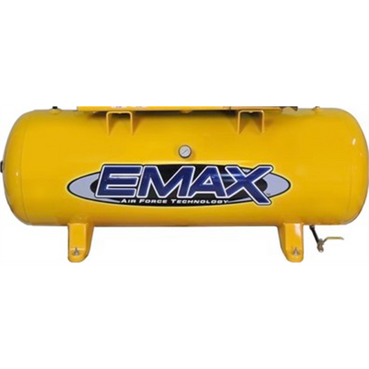 Emax Compressor Horizontal Tank w/ Paint And Decals; 120 Gallon