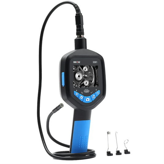 Innova  3381 HD Borescope Inspection Camera: Audio Enhanced; IP67 Submersible Lens; Save Videos & Images