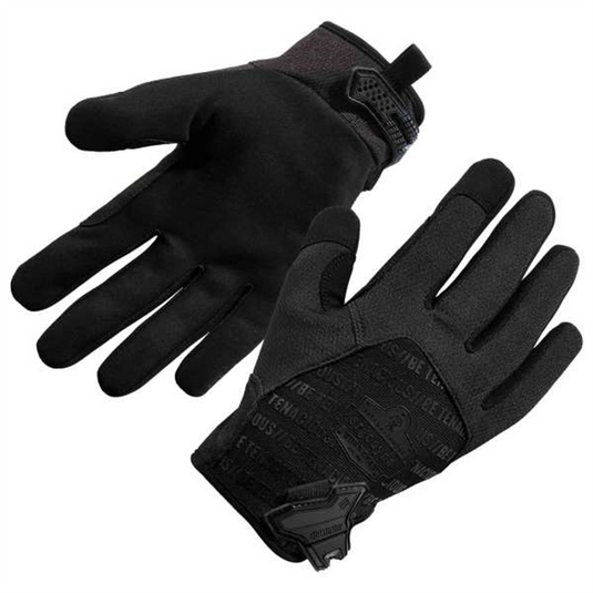 Ergodyne 812BLK S Black High-Dexterity Black Tactical Gloves