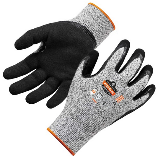 Ergodyne 7031 M Gray Nitrile-Coated Cut-Resis Gloves A3 Level