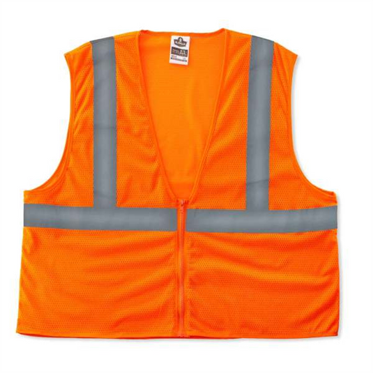 Ergodyne 8205Z S/M Orange Type R Class 2 Super Mesh Vest