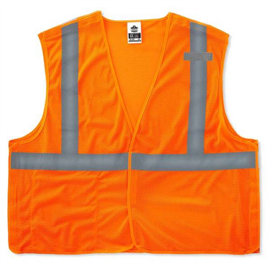 Ergodyne 8215BA 4XL/5XL Orange Type R Class 2 Breakaway Mesh Vest