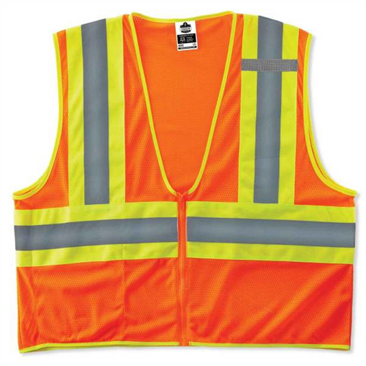 Ergodyne 8229Z XS Orange Type R Class 2 Two-Tone Vest