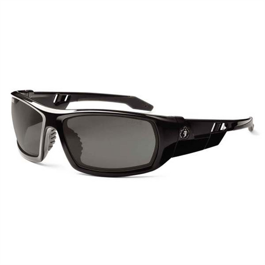 Ergodyne ODIN Smoke Lens Black Safety Glasses