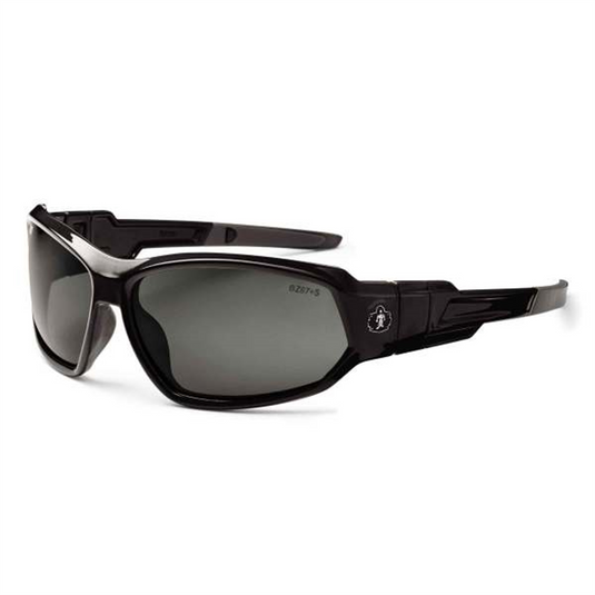 Ergodyne LOKI Smoke Lens Black Safety Glasses Sunglasses
