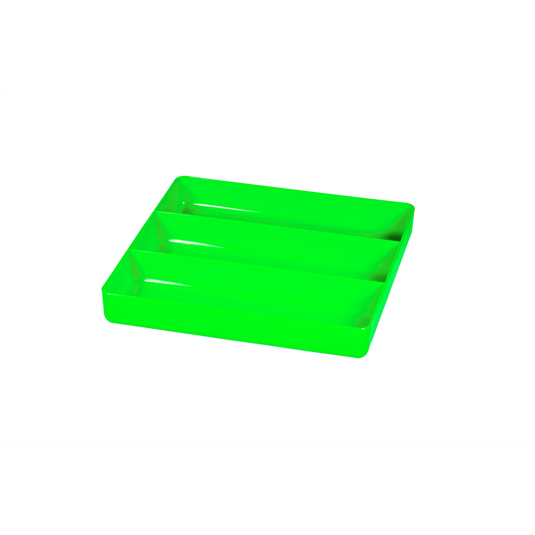 Ernst Mfg. 10.5 x 10.5"" 3 compartment Organizer Tray - Green