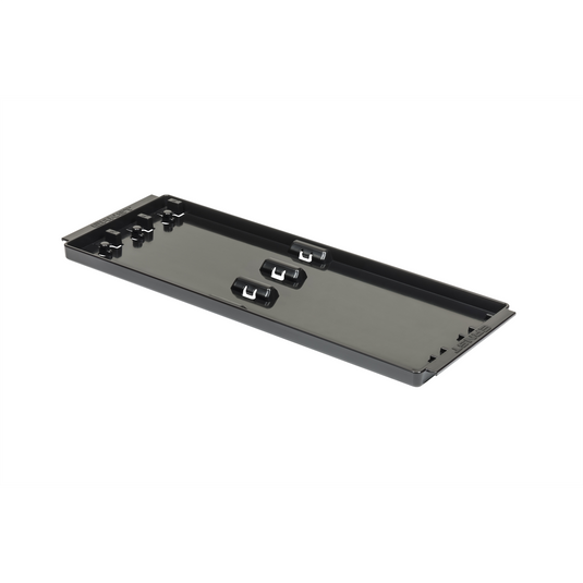 Ernst Mfg. 3 Rail Socket Boss Tray 13""; Black